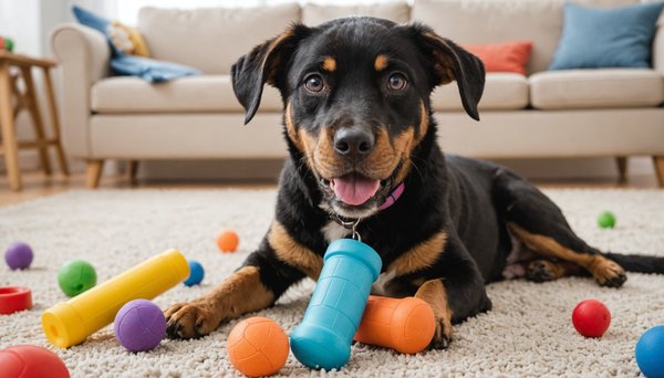 Votre chien détruit ses jouets ? Voici comment y remédier