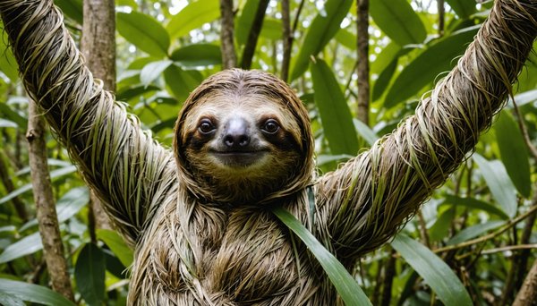 Survivre dans le costume du paresseux : le rôle du camouflage