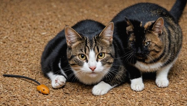 Le danger des souris pour nos chats